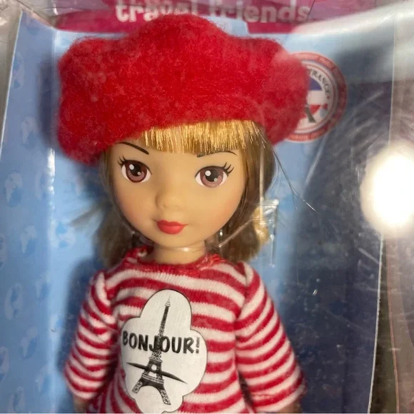 Three Madame Alexander Play Travel Friends Dolls 8" Germany Ireland France - Picture 2 of 11